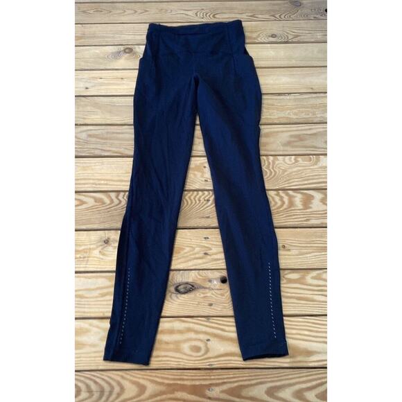 Lululemon High Waist Athletic Leggings Size 2 Women’s Black - Picture 1 of 7
